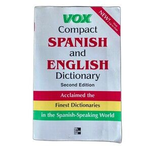Spanish and English Dictionary